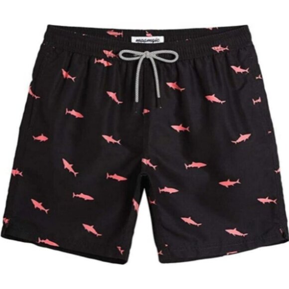 ✨✨MaaMgic Men's Swim Trunks Black S M & 2XL - Picture 2 of 6